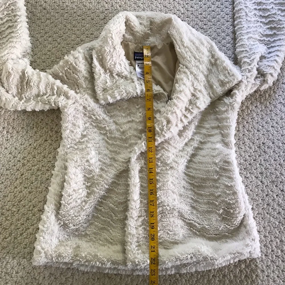 Patagonia Pelage Faux Fur Ivory Jacket
